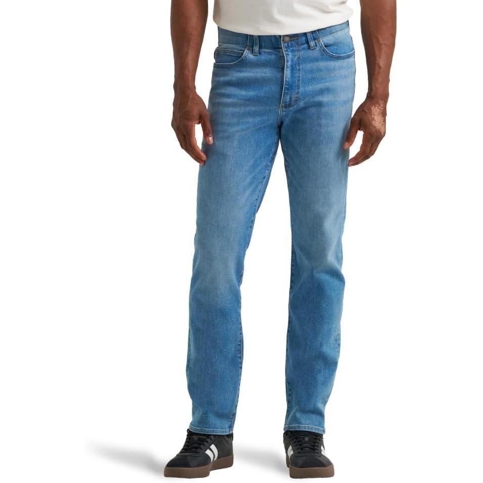 imageLee Mens Extreme Motion Slim Straight JeanRevival