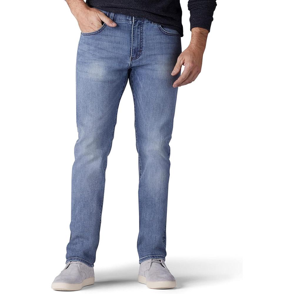 imageLee Mens Extreme Motion Slim Straight JeanTheo