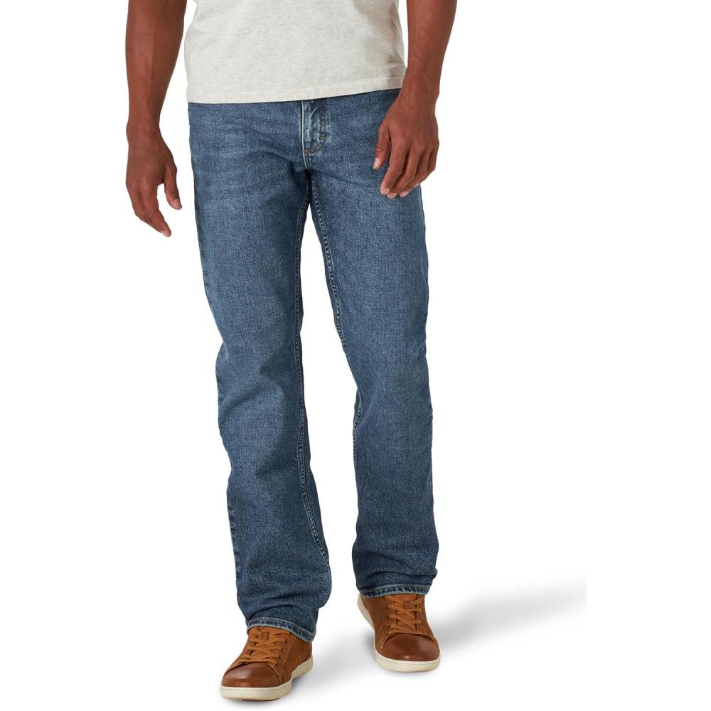 imageLee Mens Legendary Regular Straight JeanStone Mill