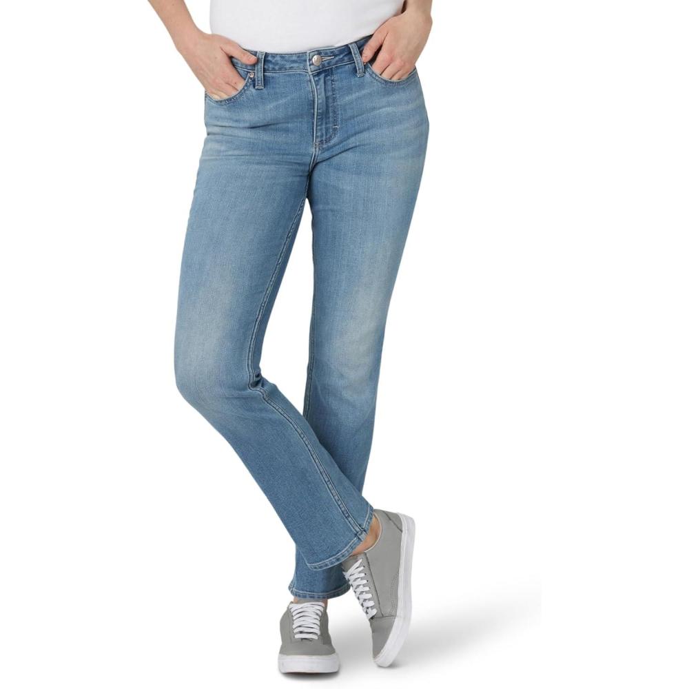 imageLee Womens Legendary Mid Rise Straight Leg JeanAnchor