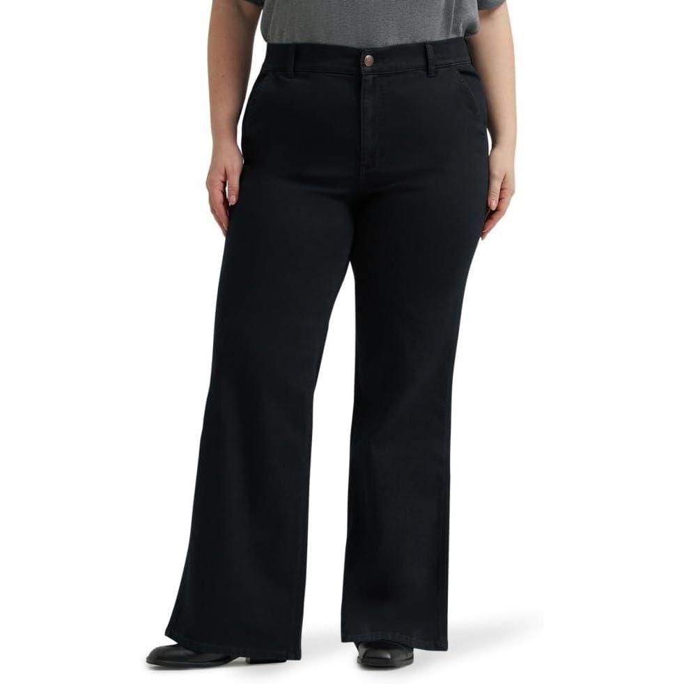 imageLee Womens Plus Size Legendary Aline JeanHidden Depths