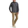 Lee Men’s X Knit Long Sleeve All-Purpose 1 Pocket Shirt(Painters Gray)