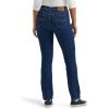 Lee Womens Legendary Mid Rise Straight Leg Jean(Dark Secret)