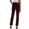 Lee Womens Legendary Mid Rise Straight Leg Jean(Velvet Beet Cord)