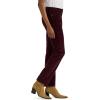 Lee Womens Legendary Mid Rise Straight Leg Jean(Velvet Beet Cord)