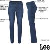 Lee Womens Legendary Mid Rise Straight Leg Jean(Washed Black)