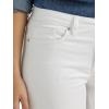 Lee Womens Legendary Mid Rise Straight Leg Jean(White)