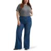 Lee Women’s Plus Size Legendary A-line Jean(Shady Boots)