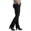 Lee Womens Plus Size Legendary Mid Rise Bootcut Jean(Black)