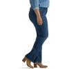 Lee Womens Plus Size Legendary Mid Rise Bootcut Jean(Compass)