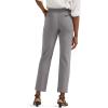 Lee Women’s Ultra Lux Comfort Any Wear Side Vent Ankle Pant(Hd Gray)