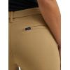 Lee Women’s Ultra Lux Comfort Any Wear Side Vent Ankle Pant(Khaki)