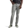 Lee Men’s Extreme Motion Straight Taper Jean(Gray Scotch – Destruction Features)