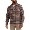 Lee Men’s Legendary Overshirt(Copper Deep Wine Plaid)