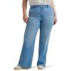 Lee Women’s Plus Size Legendary A-line Jean(Light Theory)