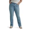 Lee Womens Plus Size Legendary Mid Rise Bootcut Jean(Skygazing)