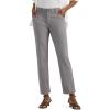 Lee Women’s Ultra Lux Comfort Any Wear Side Vent Ankle Pant(Hd Gray)
