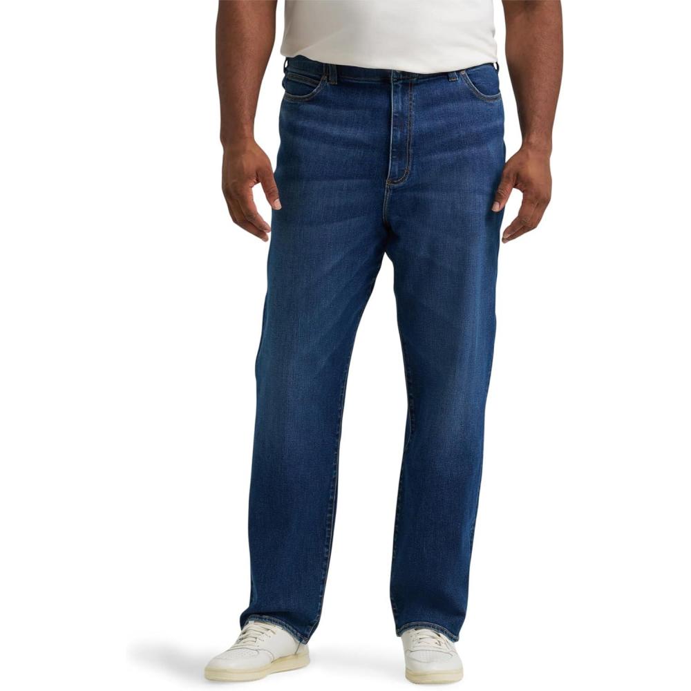 imageLee Mens Big ampamp Tall Extreme Motion Loose JeanFruition