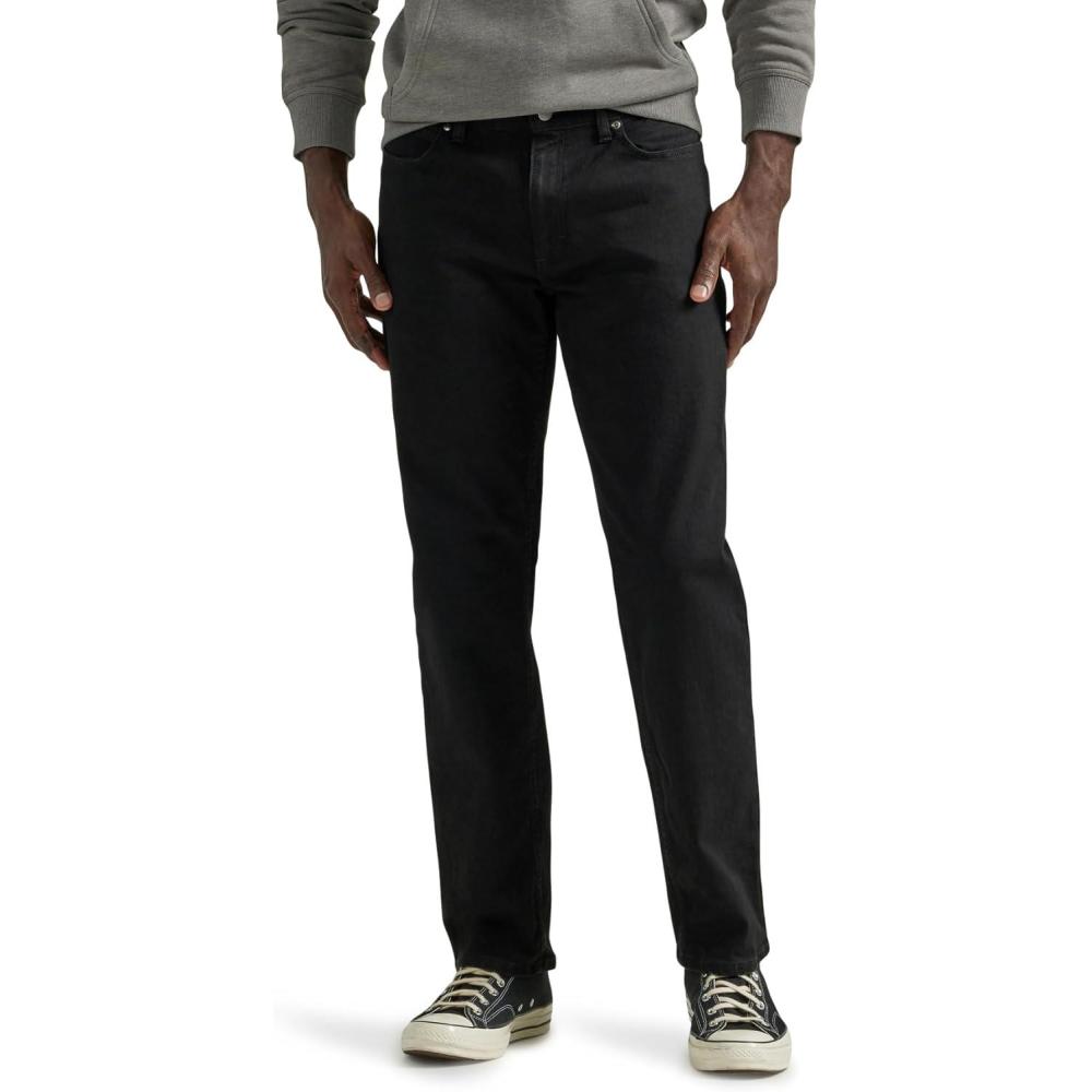 imageLee Mens Legendary Relaxed Straight JeanOverdye Black