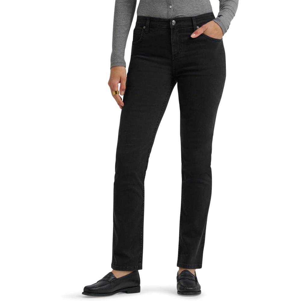 imageLee Womens Legendary Slim Straight JeanRough Ride