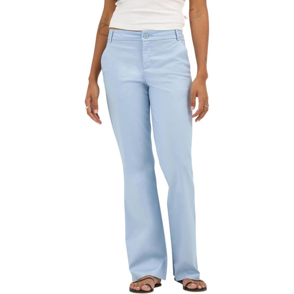 imageLee Womens Wrinkle Free Mid Rise Bootcut PantShy Blue