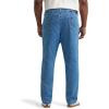 Lee Men’s Big & Tall Legendary Relaxed Straight Jean(Coast – Gray Fleece Lined)