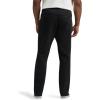 Lee Men’s Big & Tall Performance Series Extreme Motion Straight Fit Tapered Leg Jean(Black)