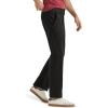 Lee Men’s Extreme Motion Flat Front Regular Straight Pant(Black)