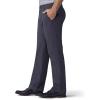 Lee Men’s Extreme Motion Flat Front Regular Straight Pant(Charcoal)