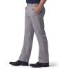 Lee Men’s Extreme Motion Flat Front Regular Straight Pant(Iron)