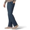 Lee Men’s Extreme Motion Flat Front Regular Straight Pant(Pacific Blue)