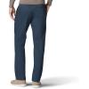 Lee Men’s Extreme Motion Flat Front Regular Straight Pant(Pacific Blue)