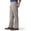 Lee Men’s Extreme Motion Flat Front Regular Straight Pant(Pebble)