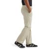 Lee Men’s Extreme Motion Flat Front Regular Straight Pant(Stone)