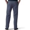 Lee Men’s Extreme Motion Flat Front Regular Straight Pant(Vintage Gray)