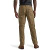 Lee Men’s Legendary Relaxed Straight Jean(Flannel-lined Teak)