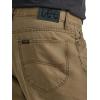 Lee Men’s Legendary Relaxed Straight Jean(Flannel-lined Teak)