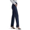 Lee Womens Ultra Lux Comfort Any Wear Straight Leg Pant(Emperor Navy)