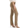 Lee Womens Ultra Lux Comfort Any Wear Straight Leg Pant(Oscar Khaki)