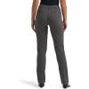 Lee Womens Ultra Lux Comfort Any Wear Straight Leg Pant(Static Gray)