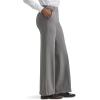 Lee Womens Ultra Lux Comfort Any Wear Wide Leg Pant(Hd Gray)