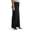 Lee Womens Ultra Lux Comfort Any Wear Wide Leg Pant(Unionall Black)