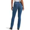 Lee Women’s Ultra Lux Comfort with Flex Motion Straight Leg Jean(Blue Strain)