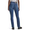 Lee Women’s Ultra Lux Comfort with Flex Motion Straight Leg Jean(Cobalt Sheen)