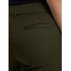 Lee Womens Wrinkle Free Mid Rise Bootcut Pant(Olive Night)