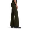 Lee Womens Wrinkle Free Mid Rise Bootcut Pant(Olive Night)