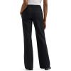 Lee Womens Wrinkle Free Mid Rise Bootcut Pant(Union-all Black)