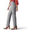 Lee Women’s Wrinkle Free Relaxed Fit Straight Leg Pant(Ash Heather)