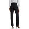Lee Women’s Wrinkle Free Relaxed Fit Straight Leg Pant(Black Pinstripe)