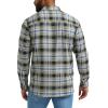 Lee mens All Purpose Classic Fit Long Sleeve Shirt(Green Drizzle Plaid)
